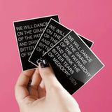 Grave of the Patriarchy - Sticker