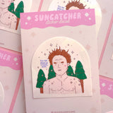 Skin of a Killer Bookish Suncatcher Window Decal