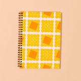 Cheese and Crackers Letterpress Spiral Notebook