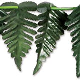 Fabric Fern Leaf Garland