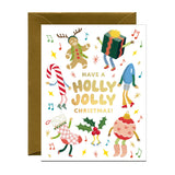 Have a Holly Jolly Christmas Holiday Card