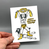 Westland Press Birthday Card - Champ