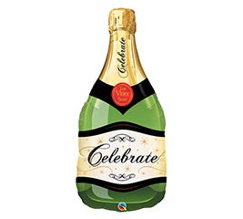 39" Champagne Celebrate Foil Balloon