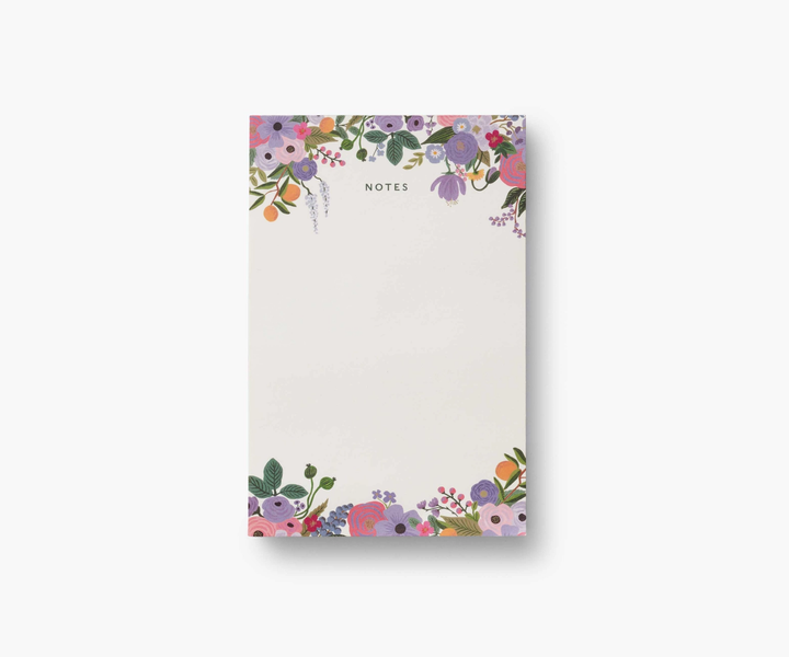 Rifle Paper Notepad Garden Party Violet