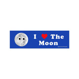 I ♥ The Moon - Bumper Sticker