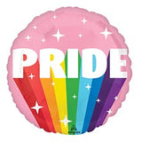 17" Burst of Pride Foil Balloon