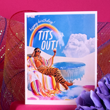 Tits Out - Birthday Card