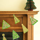 Midcentury Trees Sewn Garland