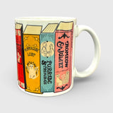 MEOWsterpieces of KITerature Book Spine 11 oz. Mug