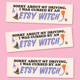 Etsy Witch Bumper Magnet