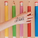 Classic Peanuts Line Tattoo Pair