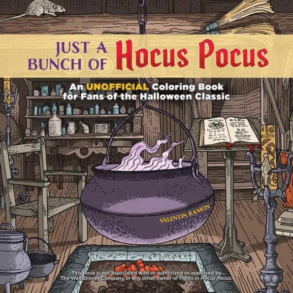 Hocus Pocus Coloring Book