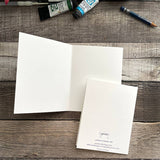 Full Moon Thank You Card