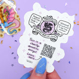 Fight For a Better Future Sticker