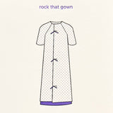 Rock That Gown - Letterpress Get Well Card