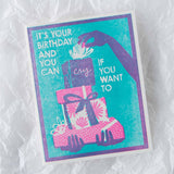 Cry If You Want To Birthday Card