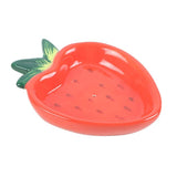Strawberry Ceramic Incense Holder Plate