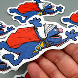 Sesame Street Sticker - Super Grover
