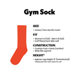 Gumball Poodle Gym Socks 'Hot Guys Read Books'