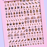 Nail Art Stickers - Little Pumpkin