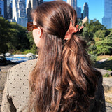 Solar Eclipse Hand-painted Dachshund Claw Hair Claw