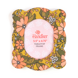 Daisy Fabric Desktop Frame 3.5"x4.75"