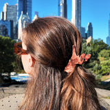 Solar Eclipse Hand-painted Dachshund Claw Hair Claw