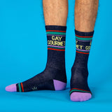 Gumball Poodle Gym Socks 'Gay Gourmet'