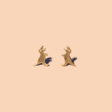 T Rex Studs - 18K Gold Plated