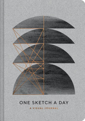 Modern One Sketch a Day Journal