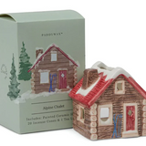 Ceramic Incense/Tea Light House -  Alpine Chalet