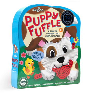 Puppy Fuffle Shaped Board Game