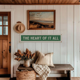 'The Heart of it All' Felt Banner