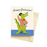 Snappy Gator Graduation Card