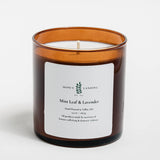 Mint Leaf and Lavender Candle