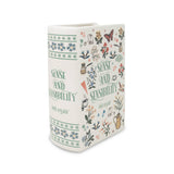 Large Book Vase, Sense and Sensibility