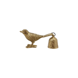 Pewter Bird Candle Snuffer - Antique Gold Finish