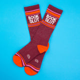 Gumball Poodle Gym Socks 'Book Slut'