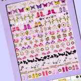 Nail Art Stickers - Howdy