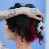 The Peach Fuzz x Chaos Magic Studio - Tomato Quilt Hair Claw