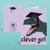 Clever Girl Graduation Card