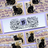 Tiny Witch Hat - Bumper Sticker