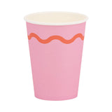 Ric Rac edge colorful Party Cups
