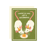 Cheese or Cake Birthday Card