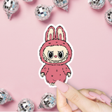 Labubu Sticker - Pink