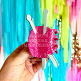 Yarn Crafts Knitting Needles Hair Claw