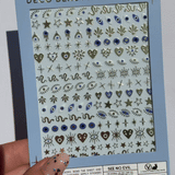 Nail Art Stickers - See No Evil