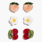 Jenny Lemons Micro Summer Orchard Hair Claw Clip Set