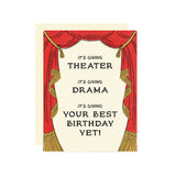 Birthday Card - It's Giving Drama