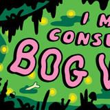 Bog Witch Sticker